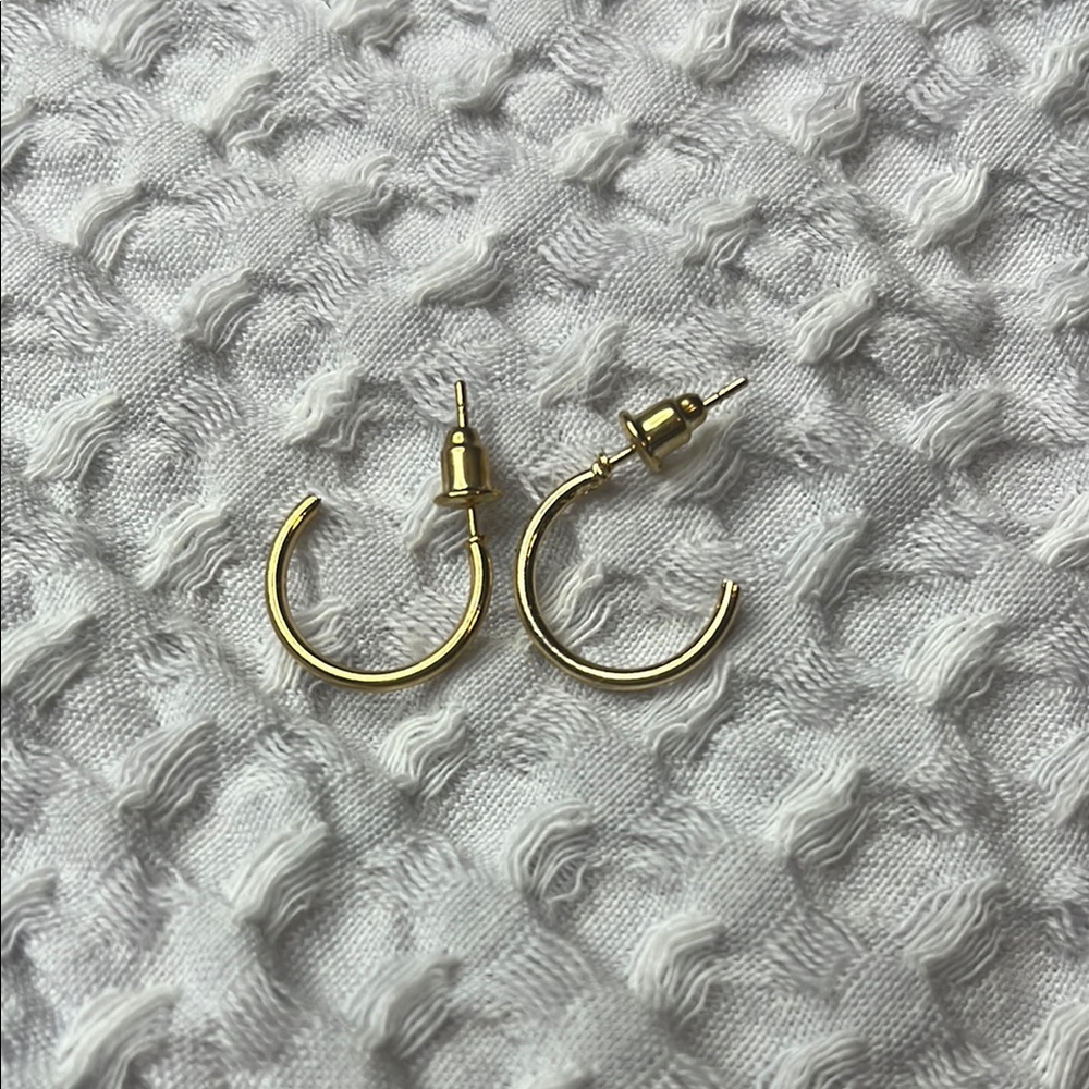 Elegant Gold Hoop Earrings